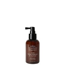 Apjomu piešķirošs matu līdzeklis John Masters Organics Deep Scalp Follicle Treatment & Volumizer, 125 ml cena un informācija | Kosmētika matu stiprināšanai | 220.lv