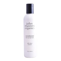 Kondicionieris normāliem matiem John Masters Organics Citrus & Neroli Conditioner Normal Hair, 236 ml cena un informācija | Matu kondicionieri, balzāmi | 220.lv