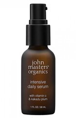 Sejas serums ar C vitamīnu John Masters Organics Essential Vitamin C Face Serum, 30 ml cena un informācija | Serumi sejai, eļļas | 220.lv