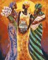Gleznošanas komplekts pēc numuriem Āfrika 40x50 cena un informācija | Gleznas pēc numuriem | 220.lv