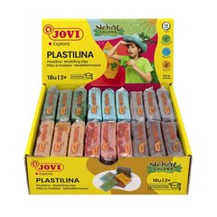 Plastilīns JOVI NATURE COLORS, 50g (18 gab.) cena un informācija | Modelēšanas un zīmēšanas piederumi | 220.lv