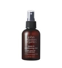 Nenoskalojama kondicionējoša migla matiem John Masters Organics Green Tea & Calendula Leave-In Conditioning Mist, 125 ml cena un informācija | Kosmētika matu stiprināšanai | 220.lv