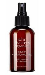 Несмываемый спрей-кондиционер для волос John Masters Organics Green Tea & Calendula Leave-In Conditioning Mist, 125 мл цена и информация | Средства для укрепления волос | 220.lv