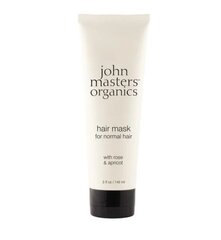 Matu maska ​​normāliem matiem John Masters Organics Rose & Apricot Hair Mask, 148 ml cena un informācija | Kosmētika matu stiprināšanai | 220.lv