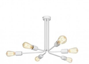 Griestu lampa Ezop, balta, 6x 60 W цена и информация | Потолочные светильники | 220.lv