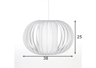 Griestu lampa Plastband, balta, 1x 60 W цена и информация | Потолочные светильники | 220.lv