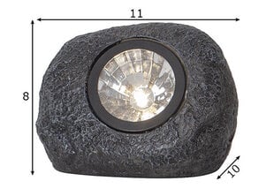 Каменный уличный светильник с солнечным коллектором цена и информация | Уличное освещение | 220.lv