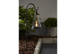 Dārza lampa ar saules paneli, melna, 0,06 W cena un informācija | Āra apgaismojums | 220.lv