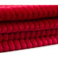 Mīksts flīsa pleds Memphis STOLA, 100x150 cm, sarkanā krāsā цена и информация | Gultas pārklāji, pledi | 220.lv
