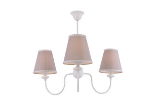 Griestu lampa Rafaello II, balta/kapučīno toņa, 3x 40 W cena un informācija | Piekaramās lampas | 220.lv