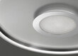 Griestu lampa Bug LED, alumīnija/hroma toņa, 42 W/5300 lm cena un informācija | Griestu lampas | 220.lv