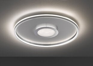 Griestu lampa Bug LED, alumīnija/hroma toņa, 46 W/5900 lm cena un informācija | Griestu lampas | 220.lv