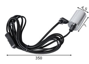 Griestu lampa Cord, hromēta, 1x 40 W cena un informācija | Griestu lampas | 220.lv