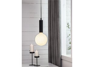 Kabelis Cord, E27, melns, 350 cm, 1x 40 W цена и информация | Потолочные светильники | 220.lv