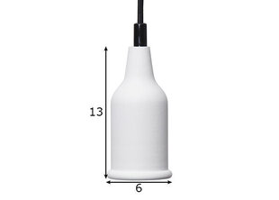 Koka griestu lampa Jojo, balta, 1x 15 W cena un informācija | Griestu lampas | 220.lv