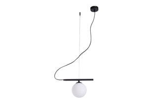 Griestu lampa Beryl, melna/balta, 1x 40 W cena un informācija | Lustras | 220.lv