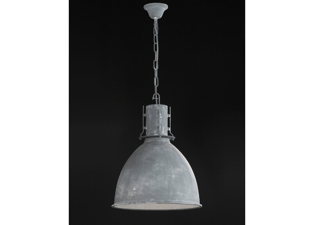 Griestu lampa London, betona toņa, 1x 40 W cena un informācija | Piekaramās lampas | 220.lv
