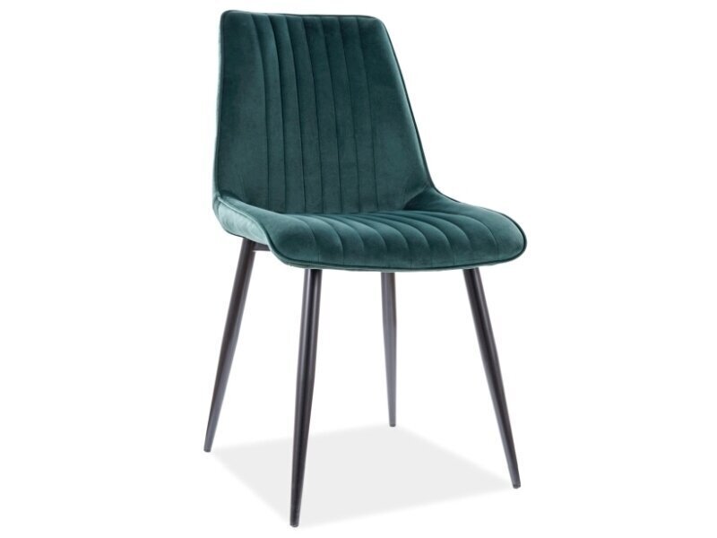 4-u krēslu komplekts Signal Meble Kim, zaļš cena un informācija | Virtuves un ēdamistabas krēsli | 220.lv
