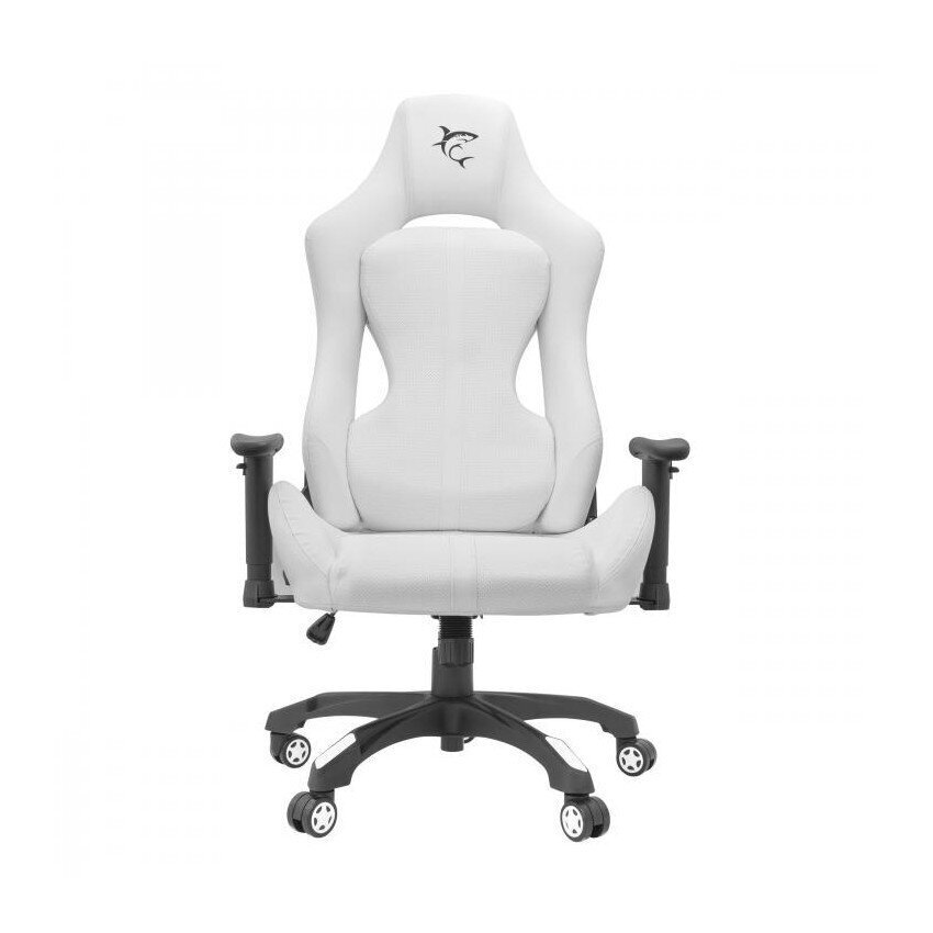White Shark MONZA-W spēļu krēsls Monza, balts cena un informācija | Biroja krēsli | 220.lv