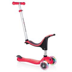 Skrejritenis - Globber GO-UP Sporty Lights / New Red cena un informācija | Skrejriteņi | 220.lv