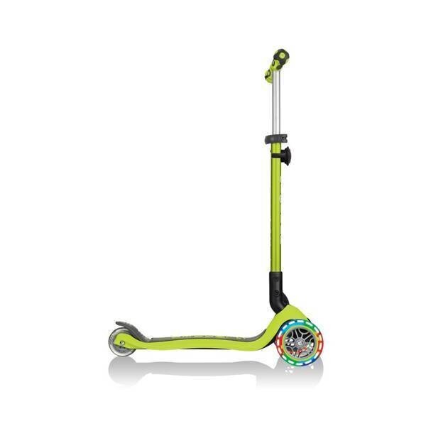 Bērnu skrejritenis, Globber GO UP Deluxe Lights Lime Green, zaļš цена и информация | Skrejriteņi | 220.lv