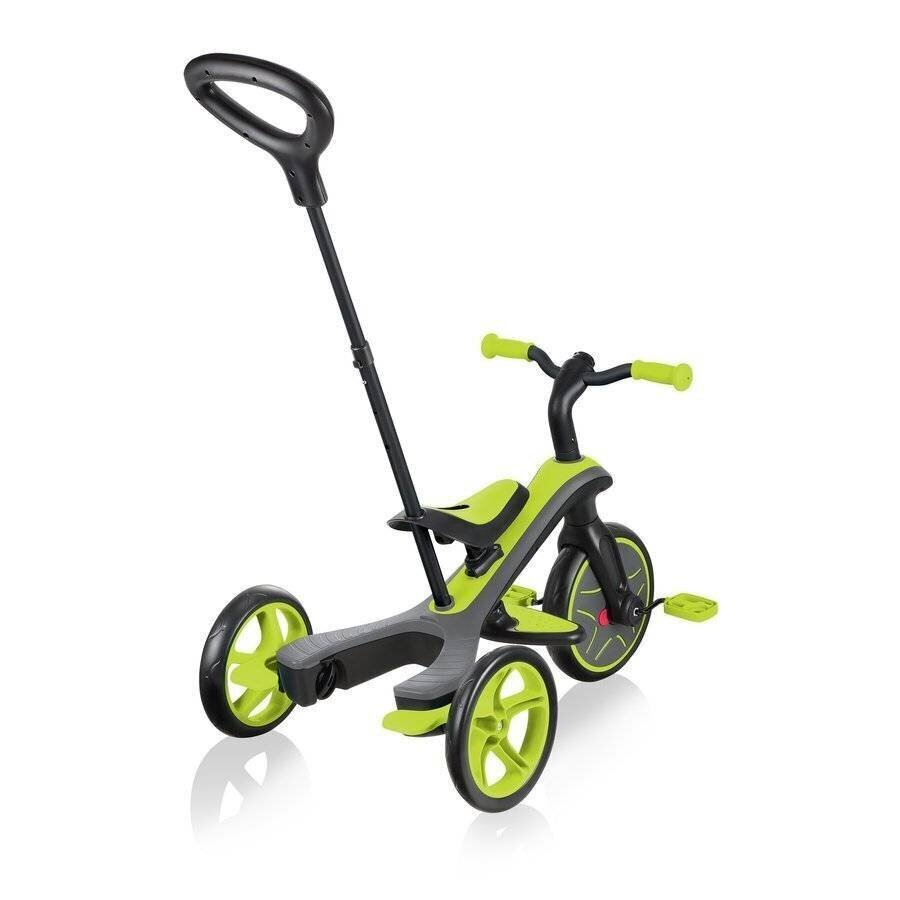 Balansa velosipēds (4 vienā), Globber Explorer Trike Lime Green (4 in 1) cena un informācija | Balansa velosipēdi | 220.lv