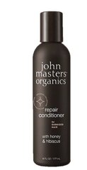 Восстанавливающий кондиционер для волос с медом и шиповником John Masters Organics Honey & Hibiscus Hair Conditioner, 177 мл цена и информация | Бальзамы, кондиционеры | 220.lv