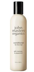 Apjomu piešķirošs kondicionieris John Masters Organics Rosemary & Peppermint Conditioner, 236 ml цена и информация | Бальзамы, кондиционеры | 220.lv