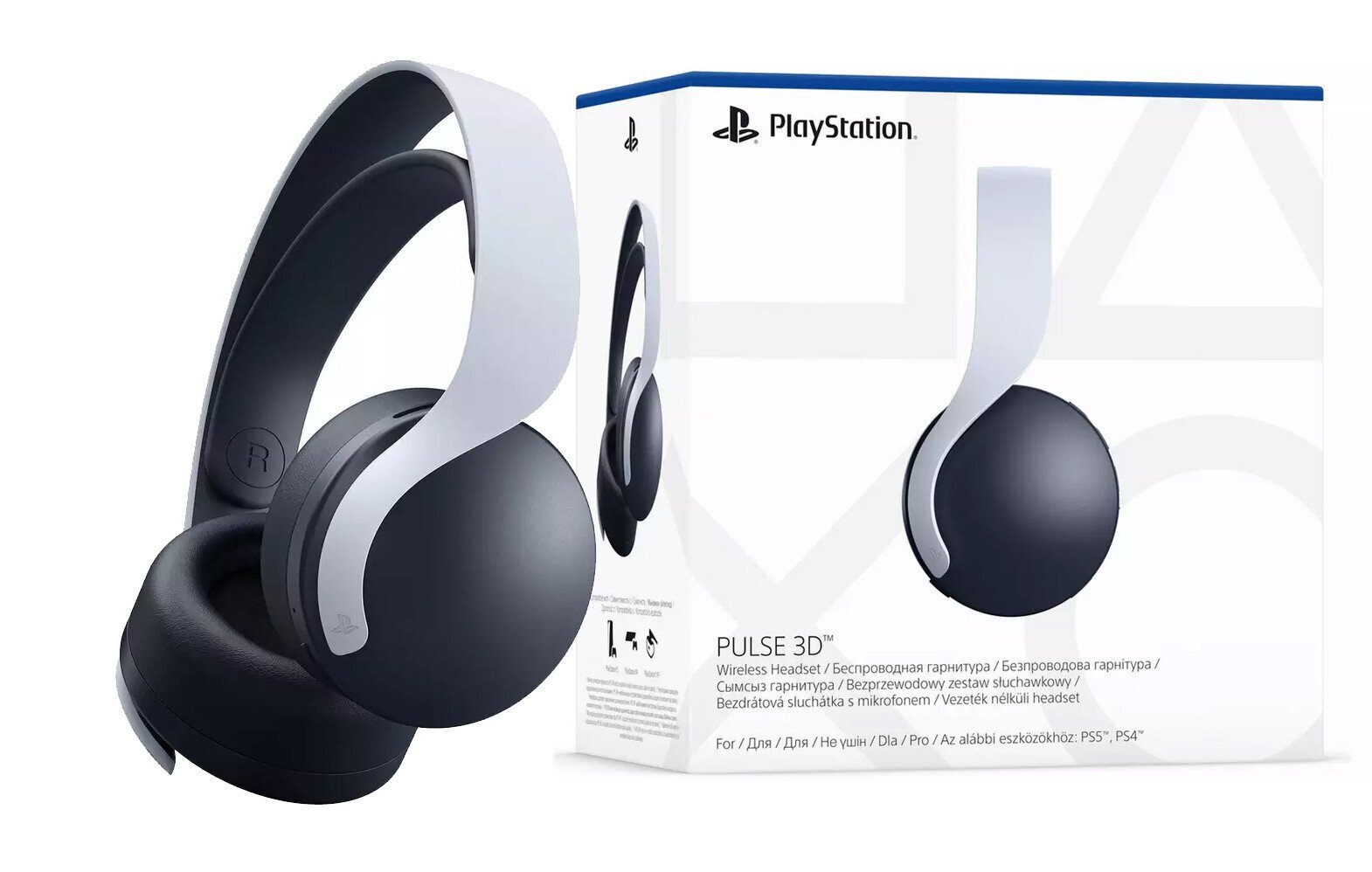 PlayStation 5 Pulse 3D Wireless Headset - White (PS5) cena un informācija | Austiņas | 220.lv