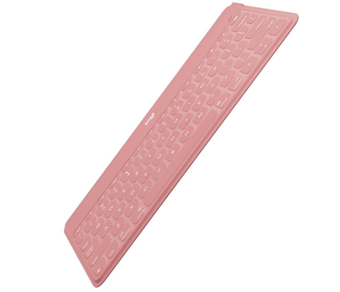 Bezvadu tastatūra Logitech Keys-To-Go, rozā cena un informācija | Klaviatūras | 220.lv