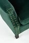 Krēsls Halmar Titan, zaļš cena un informācija | Atpūtas krēsli | 220.lv