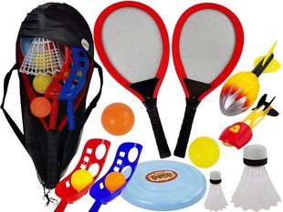 Badmintona un citu sporta spēļu komplekts cena un informācija | Ūdens, smilšu un pludmales rotaļlietas | 220.lv