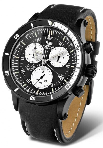 Vīriešu pulkstenis Vostok Europe Anchar 6S30-5104184 Divers Chrono cena un informācija | Vīriešu pulksteņi | 220.lv