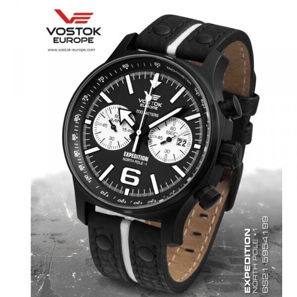 Vīriešu pulkstenis Vostok-Europe Expedition 6S21-5954199 цена и информация | Vīriešu pulksteņi | 220.lv