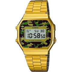 Vīriešu pulkstenis Casio A168WEGC-3EF цена и информация | Мужские часы | 220.lv