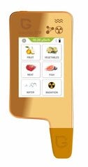 Ierīce ūdens, pārtikas produktu kvalitātes un radiācijas noteikšanai, Greentest - Eco 6 Gold cena un informācija | Mitruma, temperatūras, pH, ORP mērītāji | 220.lv