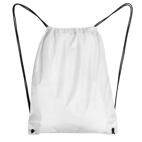 Iepakojums 5 gab Mugursoma / sporta soma ar izmēru 34x42 cm, balta cena un informācija | Skolas somas | 220.lv