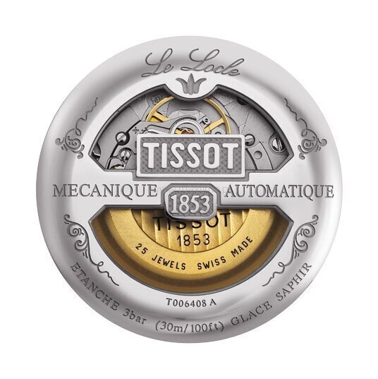 Vīriešu pulkstenis Tissot Le Locle Automatic T006.408.11.057.00 cena un informācija | Vīriešu pulksteņi | 220.lv