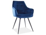 Комплект из 2-х стульев Signal Meble Lilia, темно-синий