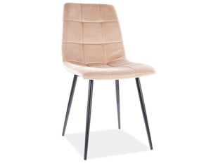 4-u krēslu komplekts Signal Meble Mila, smilškrāsas cena un informācija | Virtuves un ēdamistabas krēsli | 220.lv