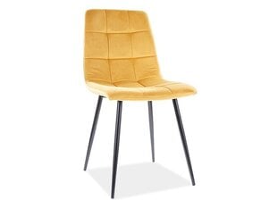 Комплект из 4-х стульев Signal Meble Mila, светло-желтый цена и информация | Стулья для кухни и столовой | 220.lv