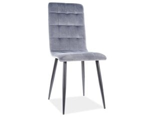Набор из 4-х стульев Signal Meble Otto, серый цена и информация | Стулья для кухни и столовой | 220.lv