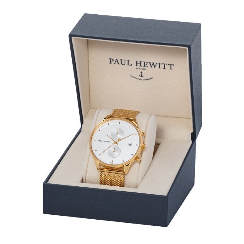 Vīriešu pulkstenis Paul Hewitt PH-C-G-W-50S cena un informācija | Vīriešu pulksteņi | 220.lv