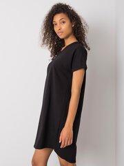 Melna kokvilnas kleita sievietēm Tillie 292003541 цена и информация | Платья | 220.lv