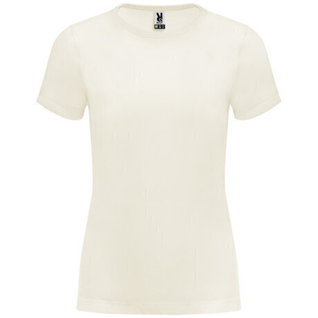 Organiskās kokvilnas T-krekls ar īsām piedurknēm, balts цена и информация | T-krekli sievietēm | 220.lv