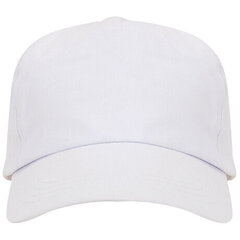 Cepure, sašūta no 3 daļām, balta cena un informācija | Vīriešu cepures, šalles, cimdi | 220.lv