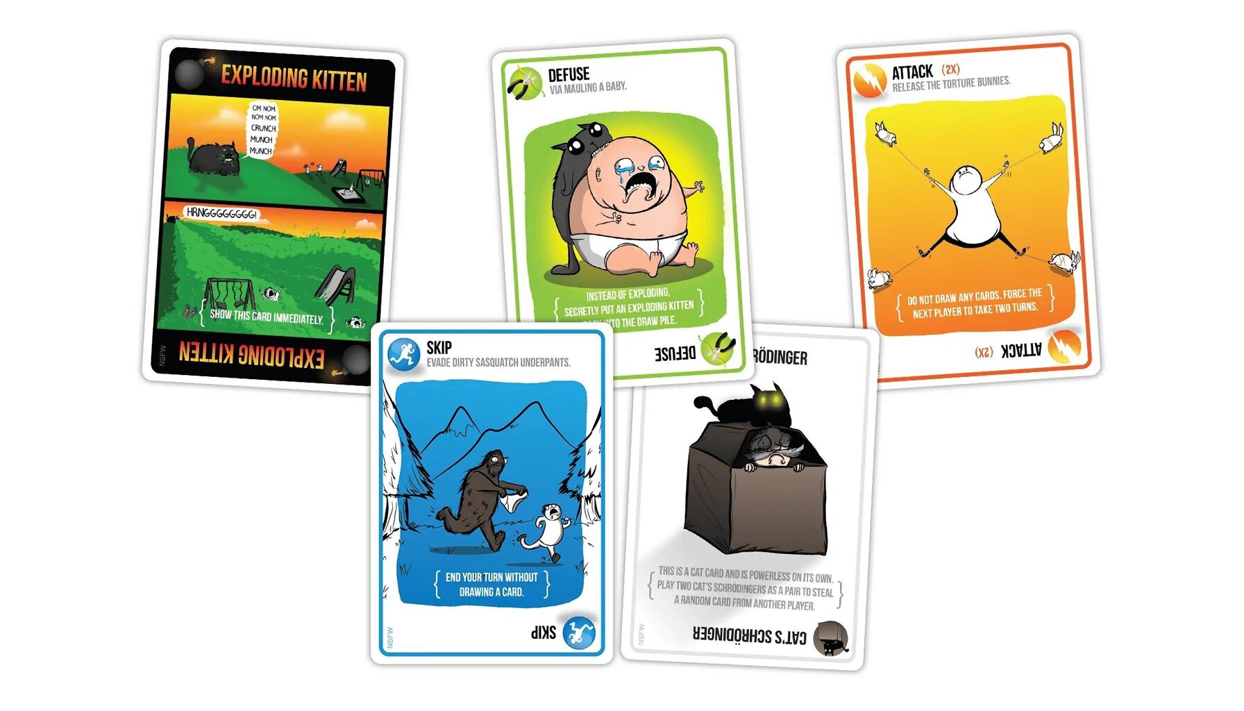 Galda spēle Exploding Kittens: NSFW Deck, ENG cena un informācija | Galda spēles | 220.lv