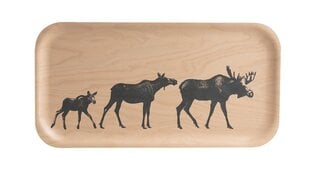 Muurla Nordic Paplāte Brieža Ģimene 43 X 22 Cm cena un informācija | Griešanas dēlīši | 220.lv