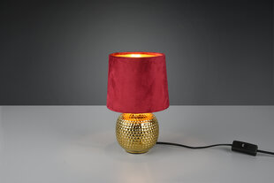 Galda lampa Sophia, E14, vīna sarkana cena un informācija | Galda lampas | 220.lv