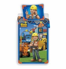 Комплект постельного белья Bob the Builder 140x200, 2 шт. цена и информация | Детское постельное бельё | 220.lv
